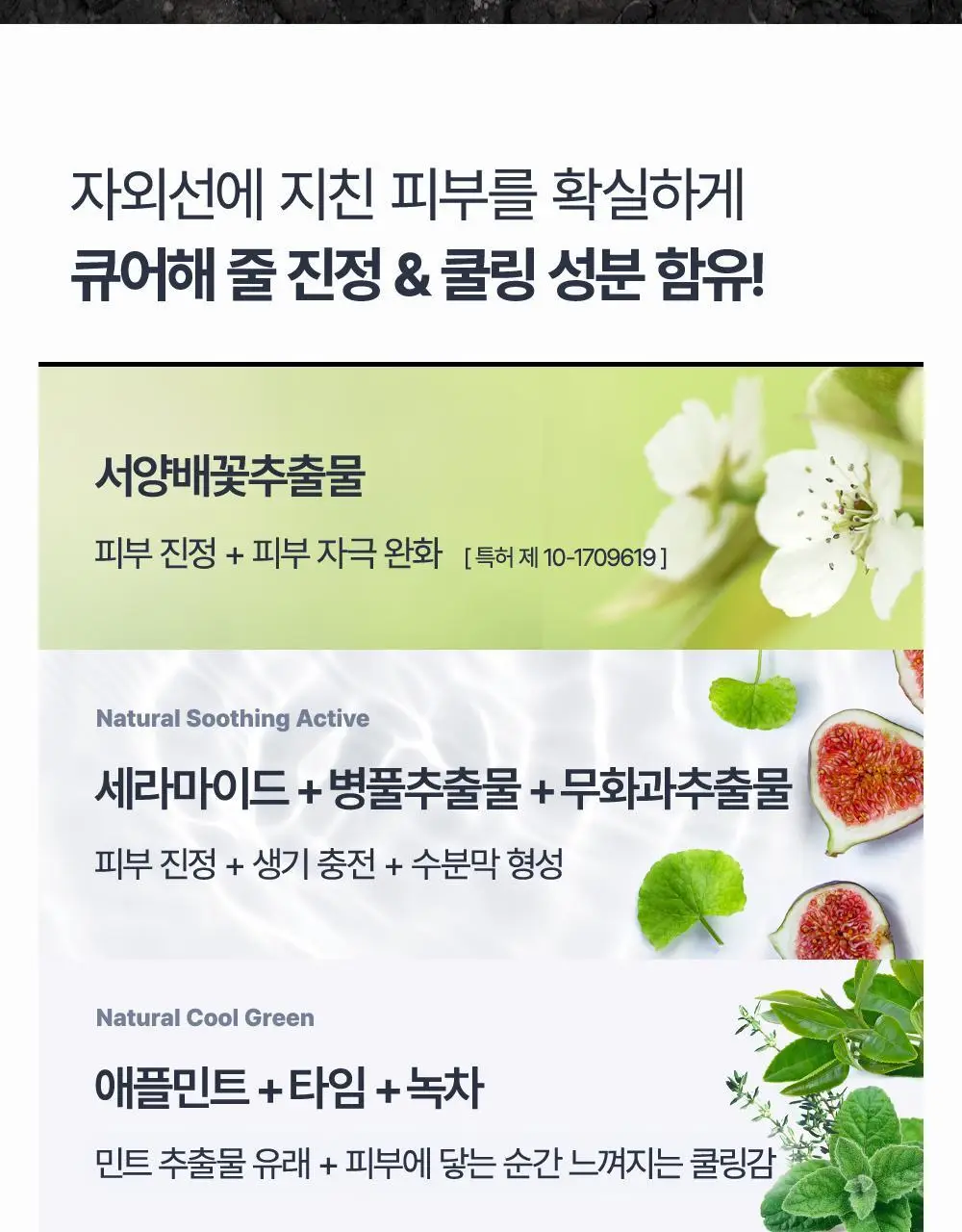 김정문알로에 큐어 아쿠아 마일드 그린 선 크림 40ml [순둥선크림] 상세페이지 25